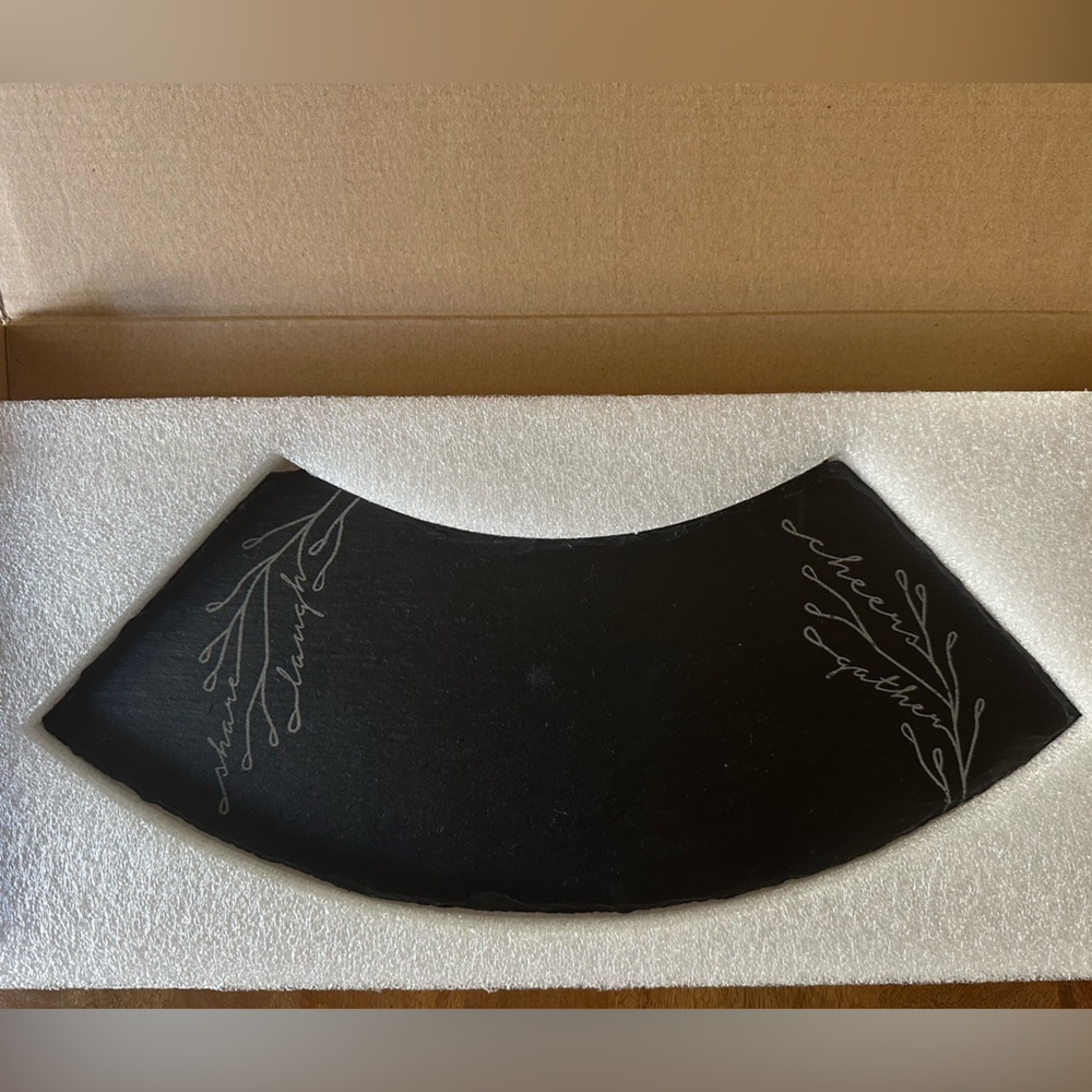 NWT-Pampered Chef Slate Serving Board